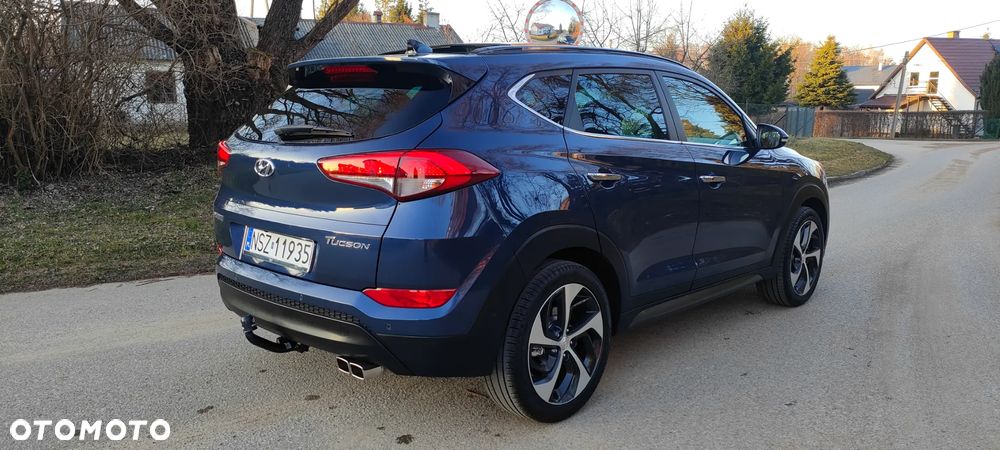 Hyundai Tucson blue 1.7 CRDi 2WD DCT Premium - 4