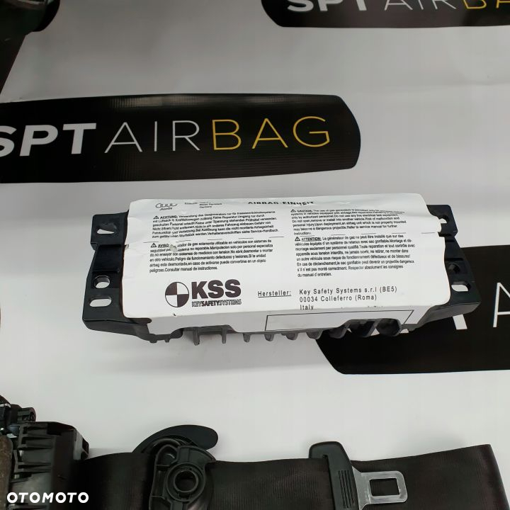 AUDI A4 B8 8K0 DESKA ROZDZIELCZA KONSOLA KOKPIT PULPIT PODUSZKI AIRBAG AIR BAG PASY KURTYNY KIT SET - 6