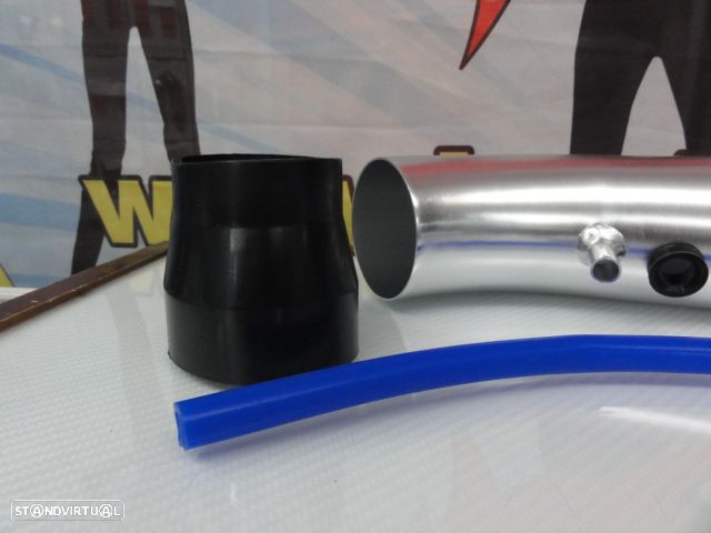 Kit universal admissão direta para filtro de ar com tubo em alumínio para Honda civic 92-00 (EG, EH, EJ, EK) - 6