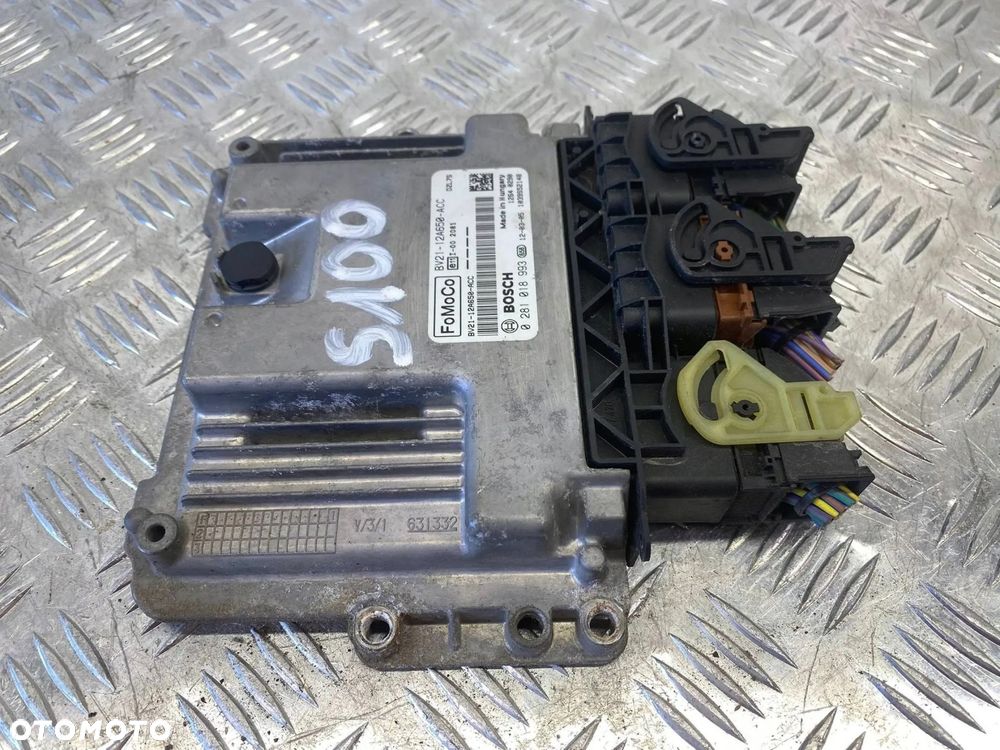 STEROWNIK SILNIKA FORD FOCUS 1.6 TDCi BV2112A650ACC 0281018993 - 2