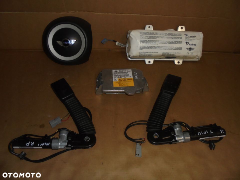 Poduszki Airbag napinacze MINI COOPER ONE R56 R55 - 1