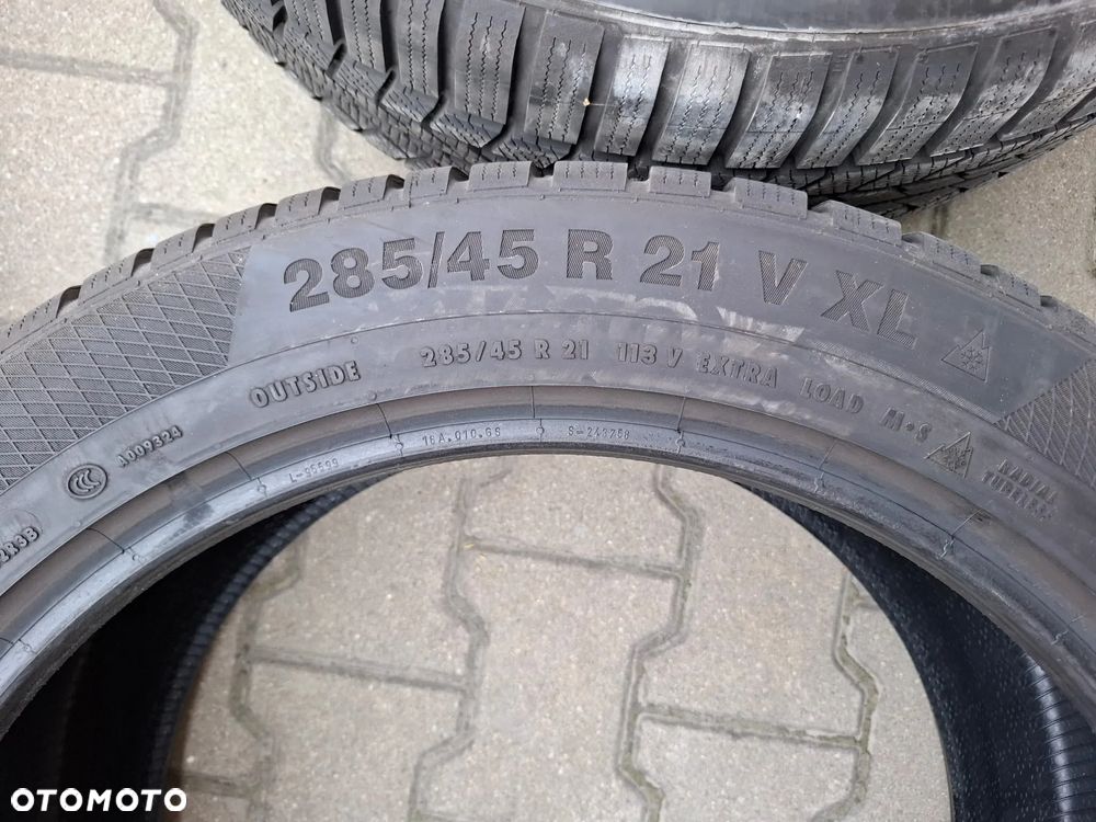 4x Opony zimowe Continental WinterContact 285/45 R21 - 2