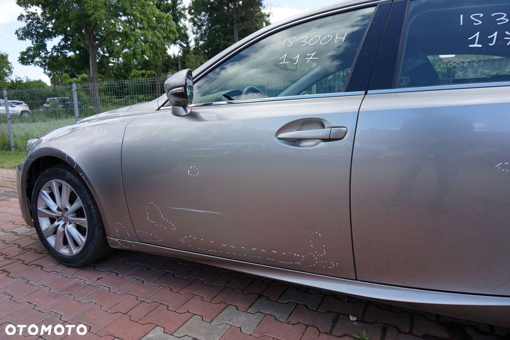 DRZWI PRZEDNIE LEWE IS III E3 1J7  SREBRNY ATOMIC LEXUS 2013-2017 - 4