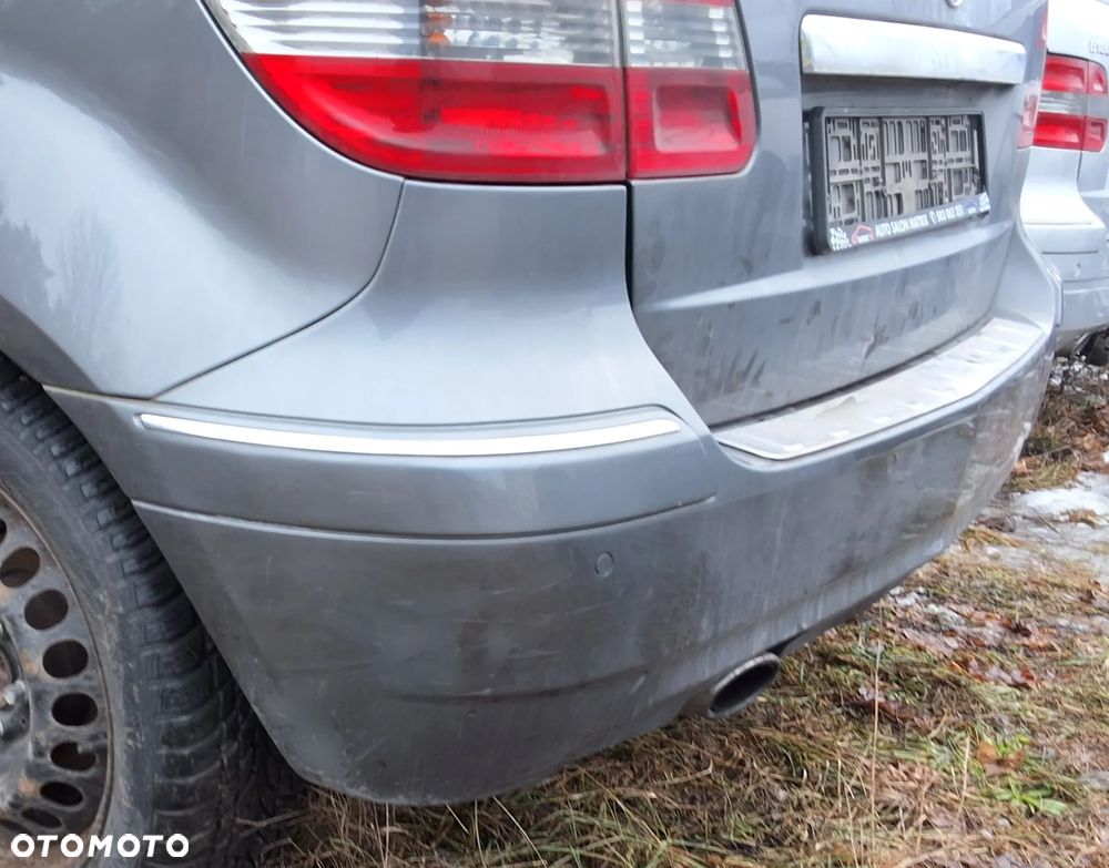 MERCEDES B-KLASA W245 TYLNY ZDERZAK PO LIFCIE W KOLOR 787 NA PDC CHROM DO MONTAŻU 2008-2011 ROK - 4