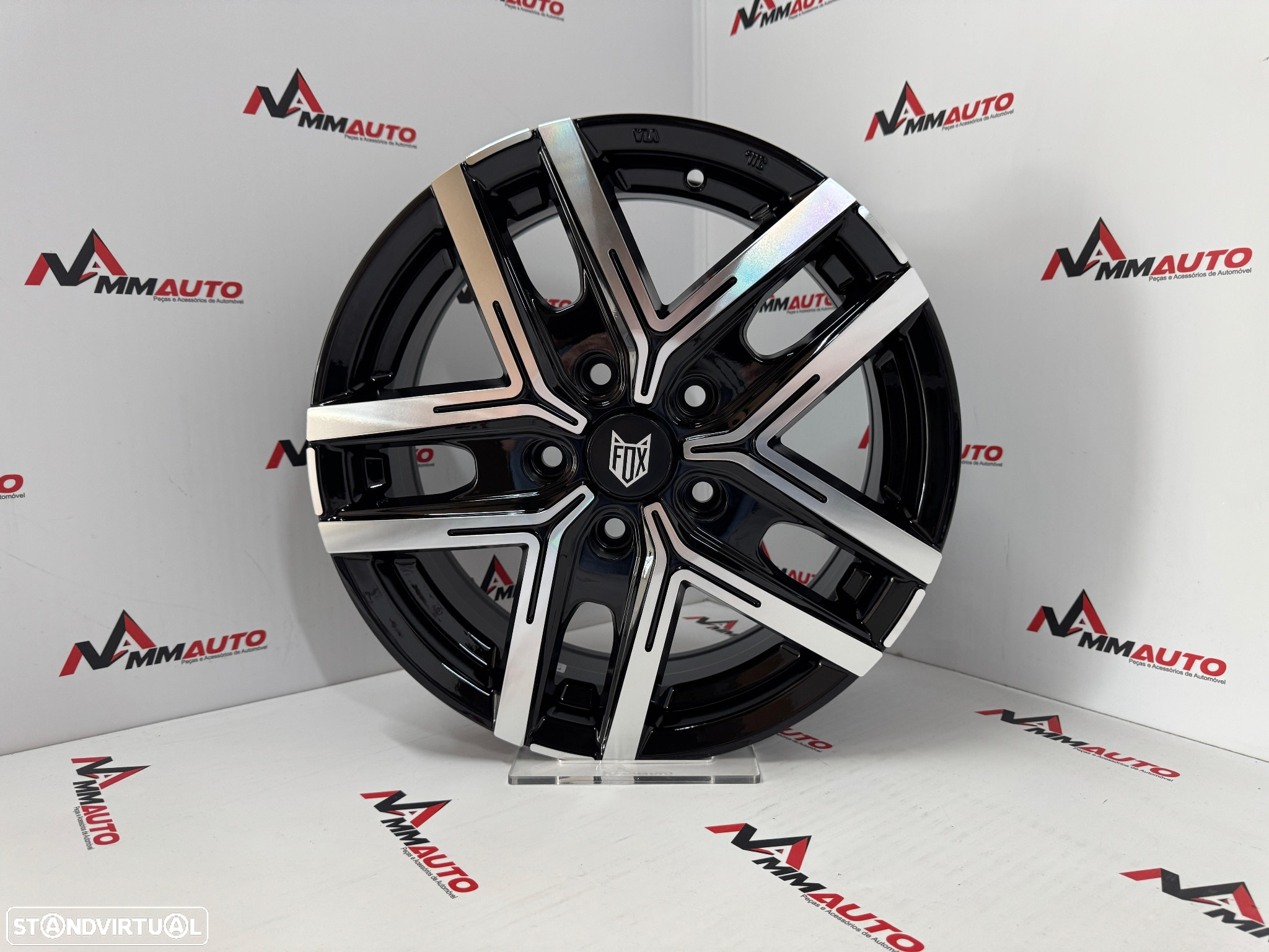 Jantes FOX Wx5 Preto Polido 16 (5x118) - 4