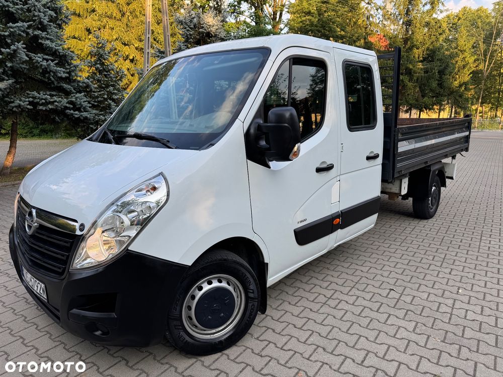Renault MASTER 2,3 DCI WYWROTKA 3 STRONY DUBEL KABINA 7 OSÓB FV 23 % MOVANO KIPER SKRZYNIA BRYGADOWY - 2