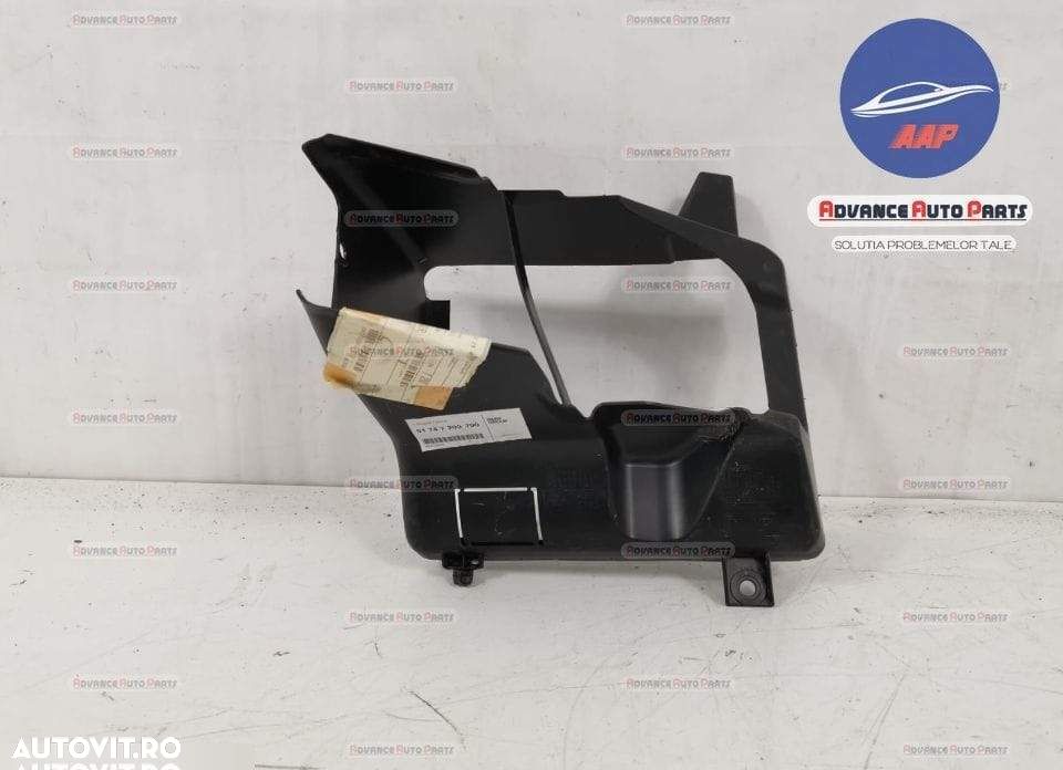 Deflector aer intercooler dreapta - original BMW Seria 5 F07/F10/F11 2 - 3