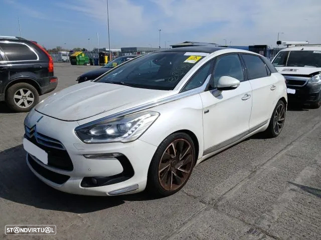 Citroen DS5 Branco - 2.0 HDi Hibrido para peças - 200cv - Parachoques | Frente Completa | Rádio | Jantes | Faróis | Portas | Vidro | Motor | Tampa Mala | Farolim | Farolins | Xenon | Pre LCI - 4
