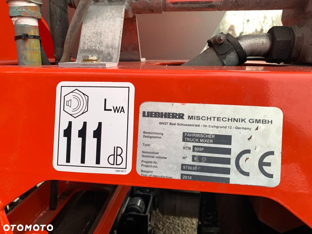 MAN TGS 32.420, BETONOMIESZARKA - LIEBHERR 9 M3, - 24