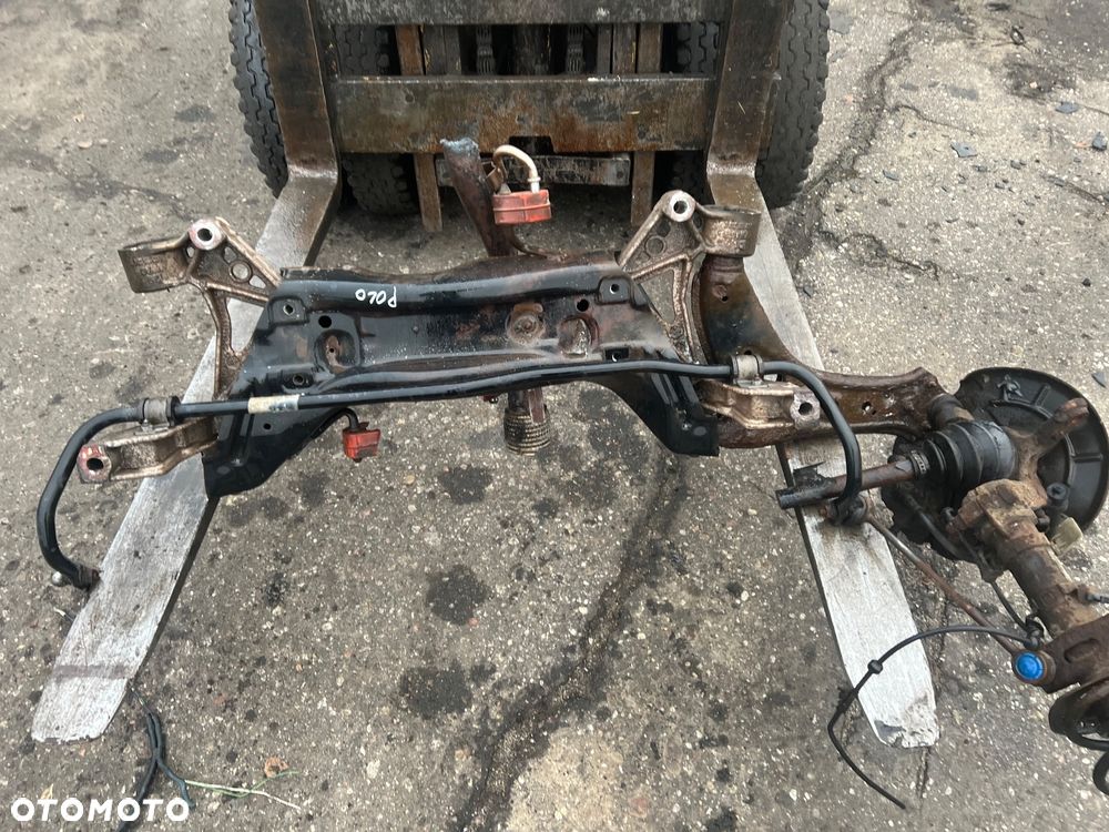 Vw Volkswagen Polo 9n zawieszenie przednie sanki lawa lawa wózek kołyska zwrotnica amortyzator mcpherson Piasta zaciski sanki zacisk amortyzator sprężyna - 2