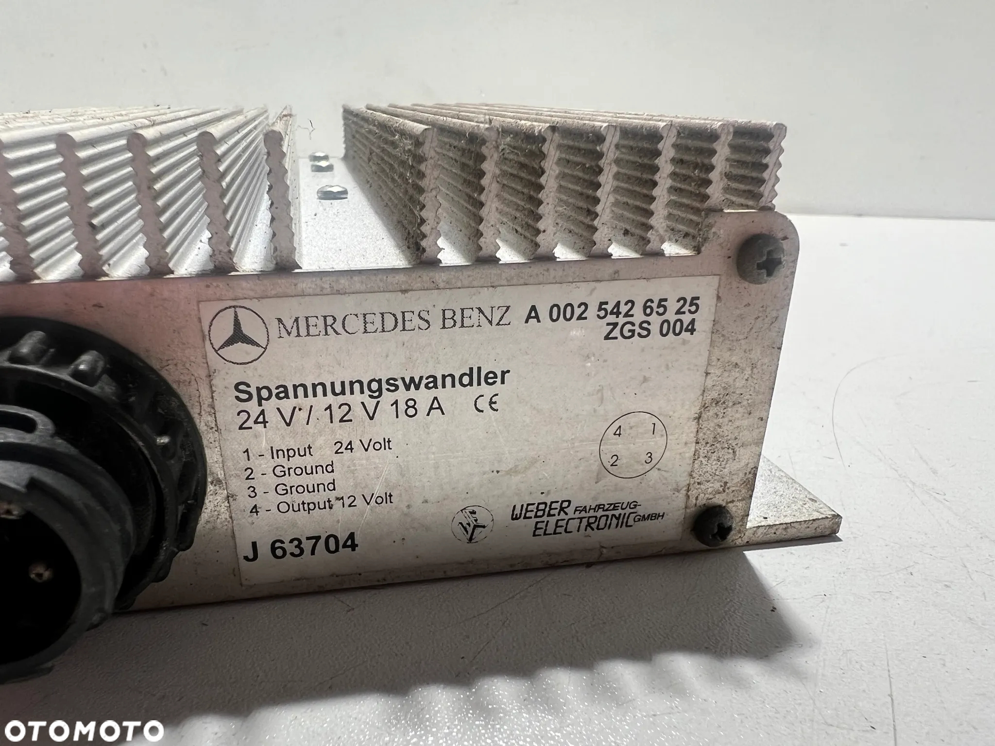 Przetwornica napięcia 24V 12V Mercedes Atego Axor - 3