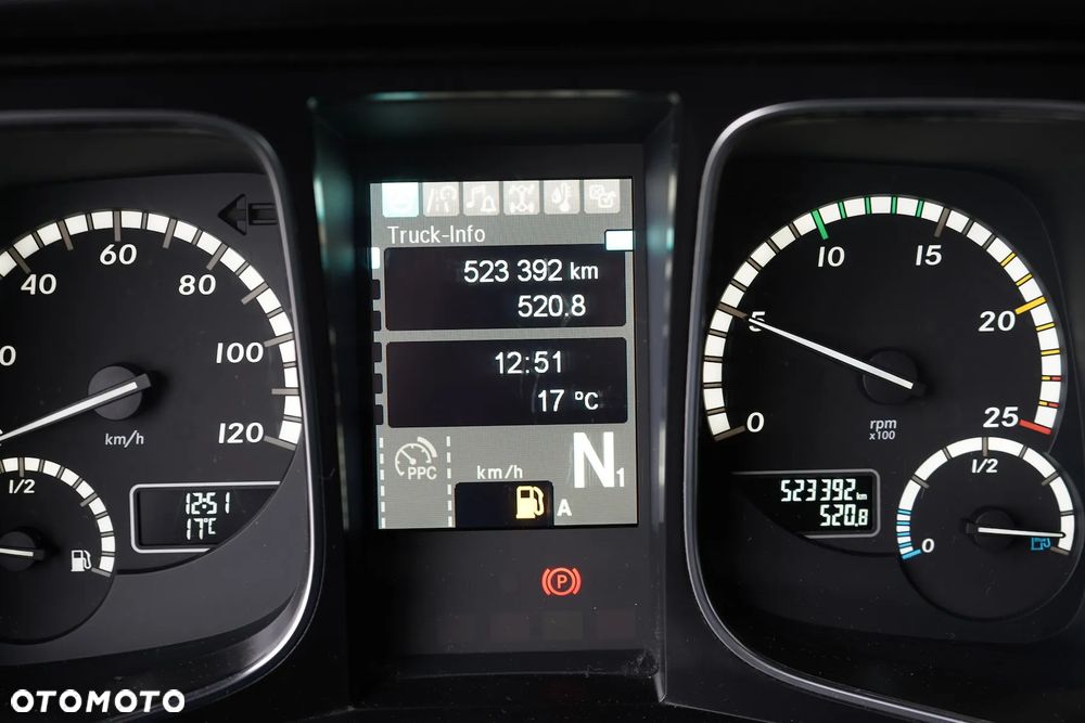 Mercedes-Benz ACTROS / 2548 / ACC / E 6 / ZESTAW PRZEJAZDOWY 120 M3 / OŚ SKRĘTNA - 12