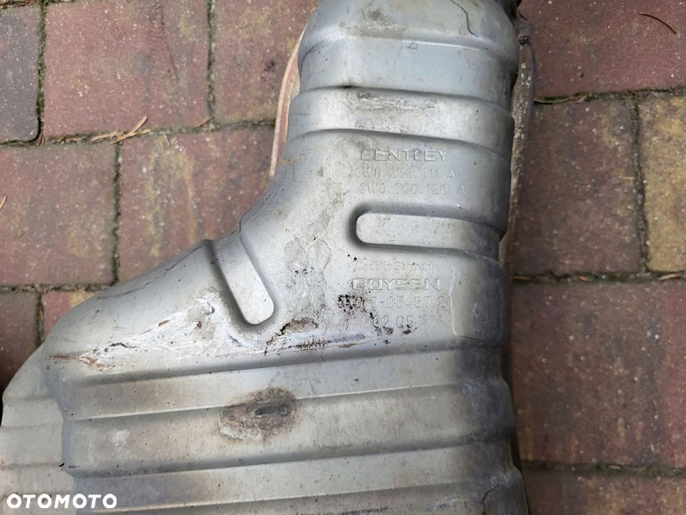 tlumik koncowy prawy lewy bentley continental gt - 3
