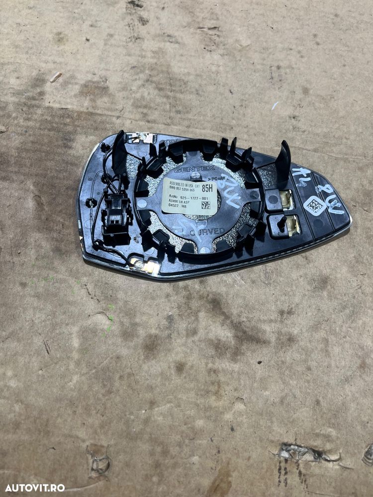 Sticlă oglindă electrocromata stanga audi a4 a5 b9 - 3