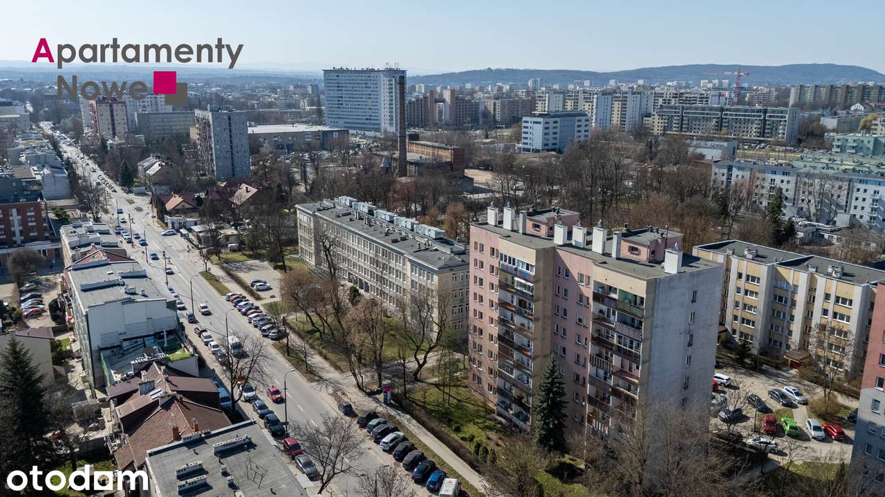 Dwupokojowe mieszkanie 47m2 z osobną kuchnią ul. Fieldorfa-Nila 1B