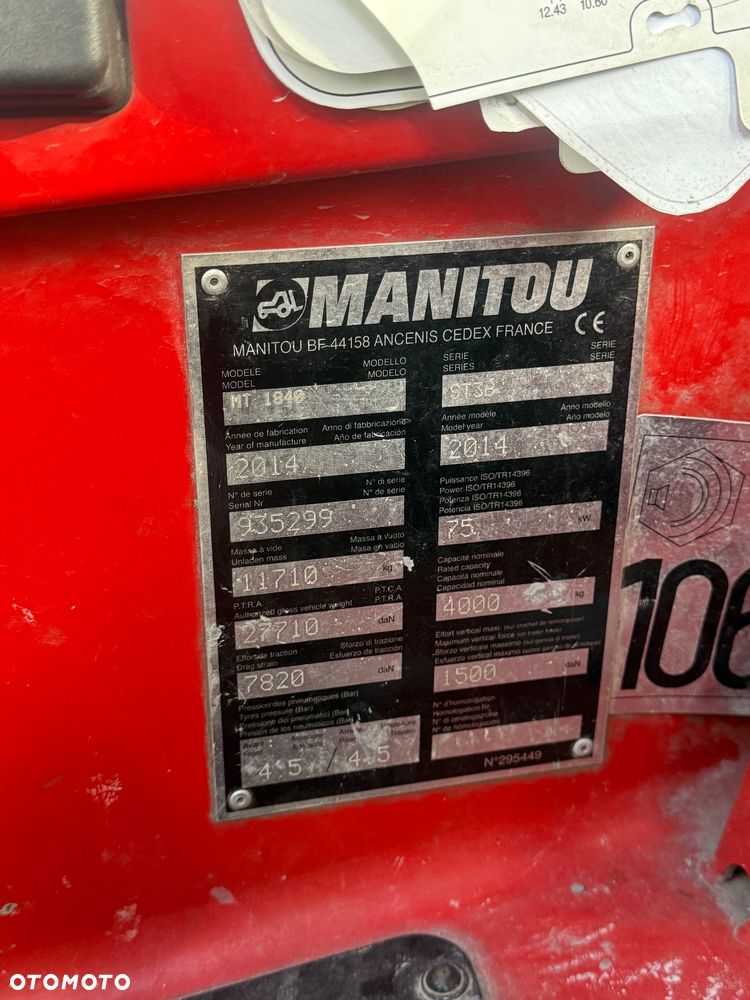 Manitou MT 1840 - 17
