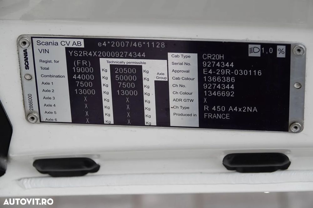 Scania R 450 / RETARDER / I-PARK COOL / - 39
