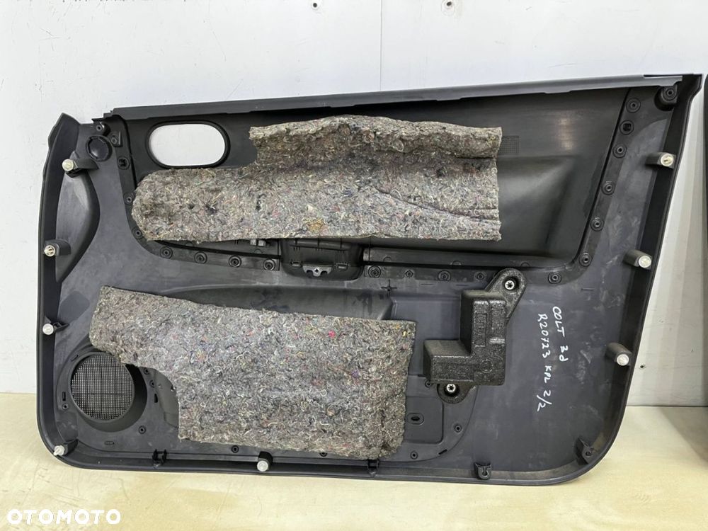 Tapicerka Mitsubishi Colt Z30 VI 6 04-12r. 3Drzwi boczek drzwi prawy lewy przedni przód lewy prawy - 14