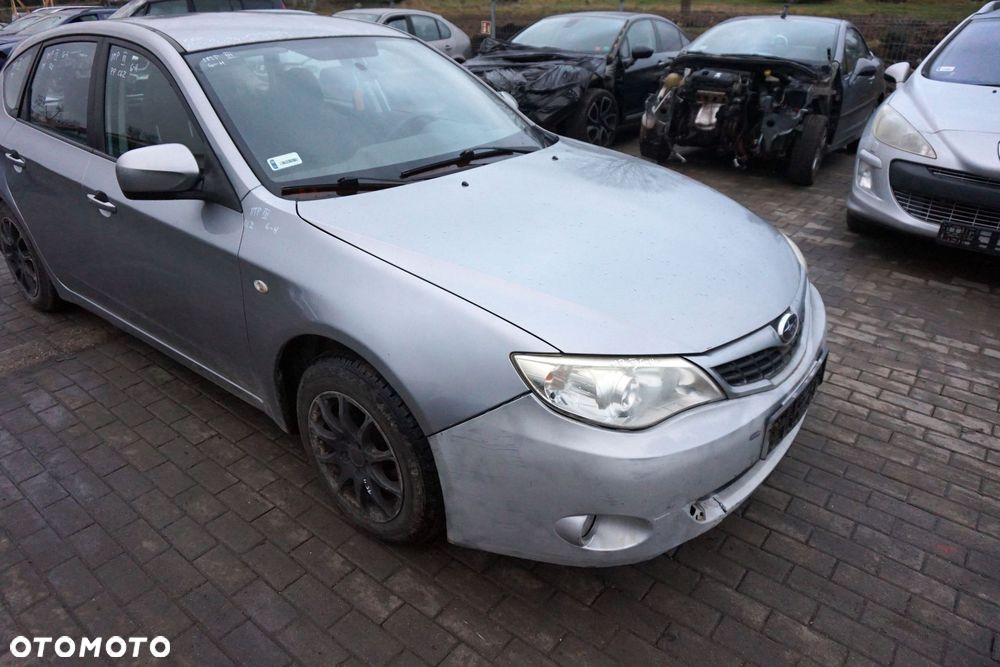 MASKA ZDERZAK BŁOTNIKI LAMPY IMPREZA III GH C6Z  SUBARU 2007-2011 SREBRNY PRZÓD KOMPLETNY - 2