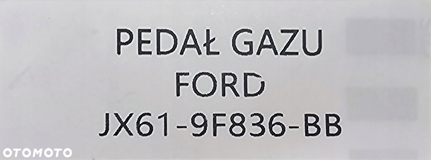 NOWY ORYGINALNY PEDAŁ GAZU FORD FOCUS MK4 - JX61-9F836-BB - 7