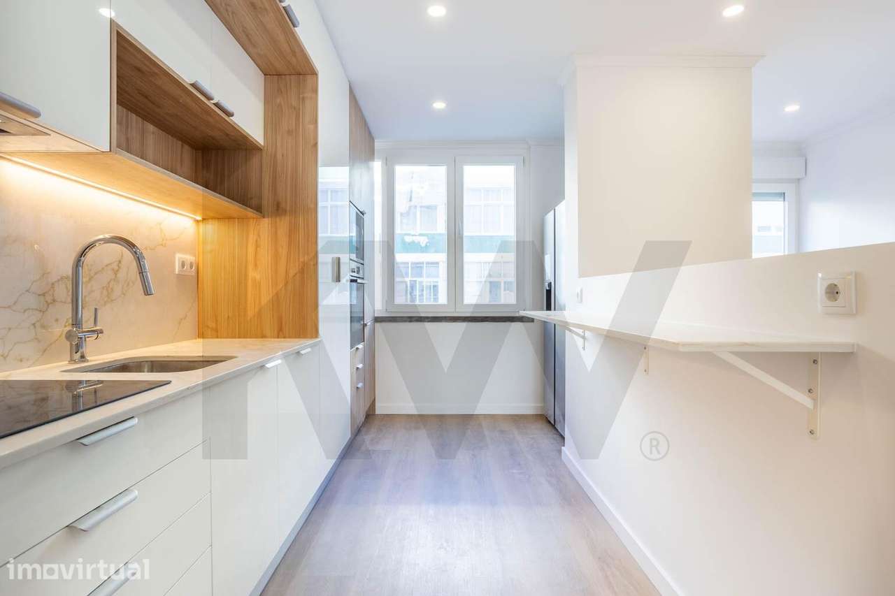 Apartamento 100% remodelado e novo | T3 Quartos com 3 WCs | 100m2 ABP - Grande imagem: 3/26