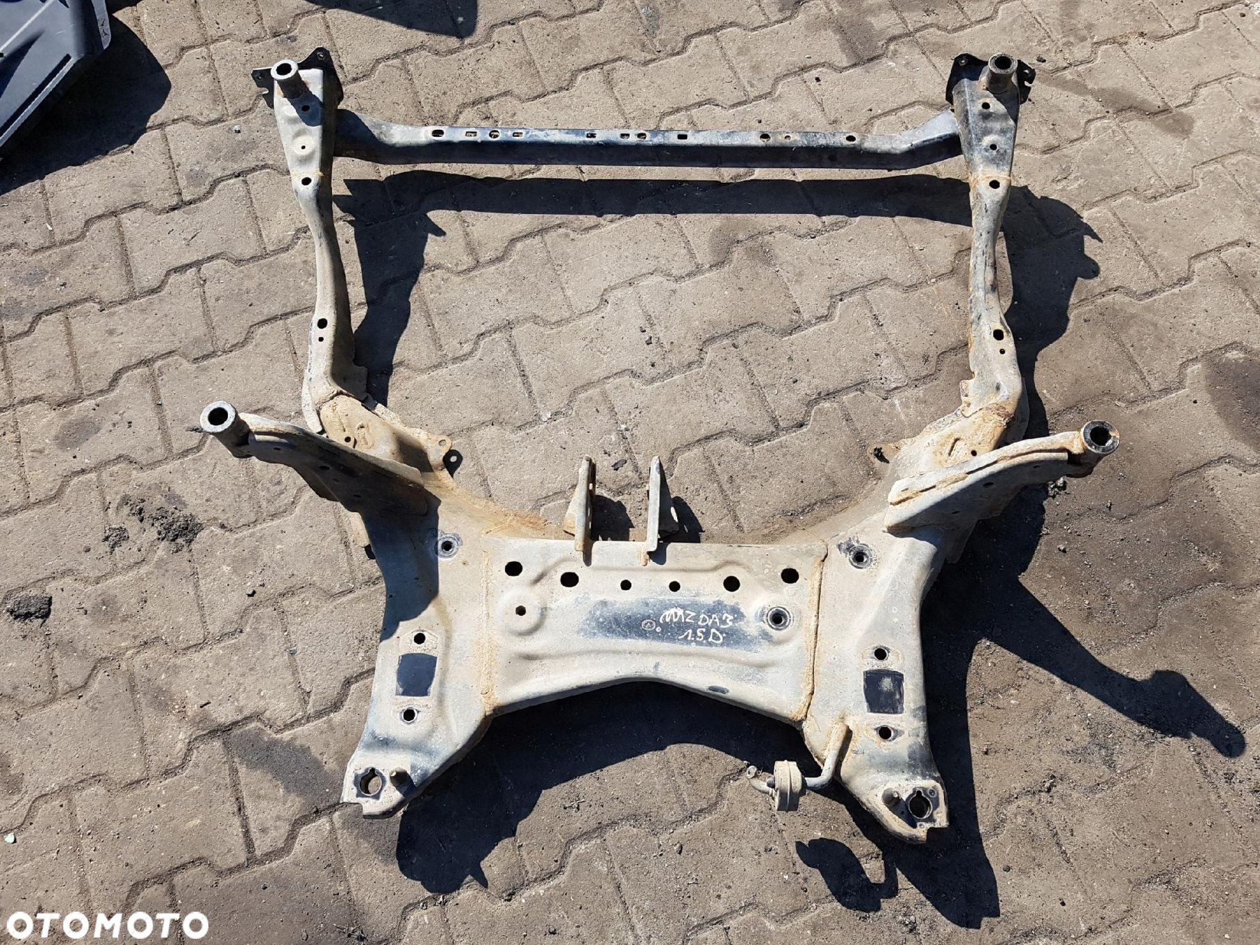 MAZDA 3 III LIFT 16-19r BM SANKI WÓZEK SILNIKA PRZÓD - 2