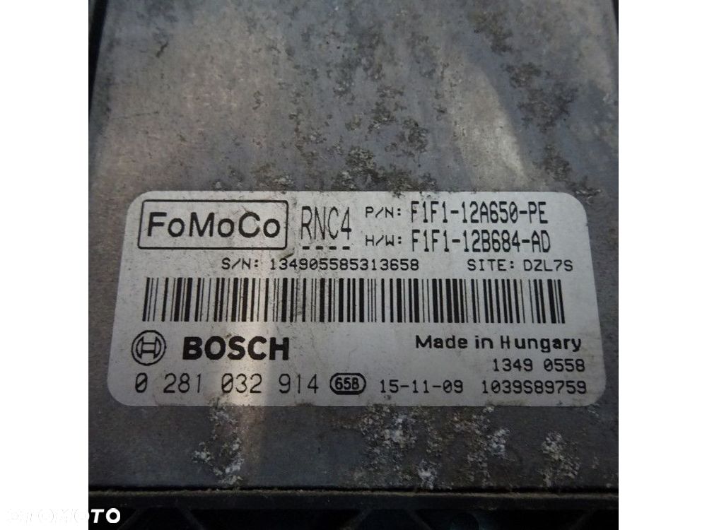 FORD FOCUS MK3 15R 1.5TDCI STEROWNIK 0281032914 - 2