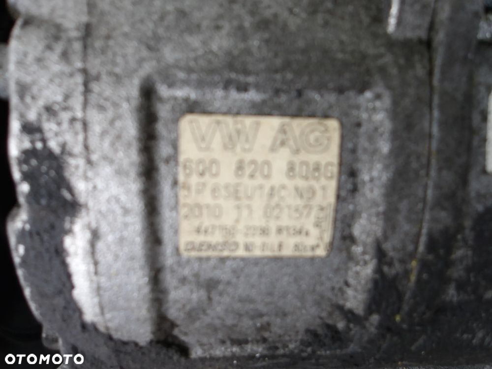 KOMPRESOR SPRĘŻARKA KLIMATYZACJI VW SKODA 6Q0820808G - 2