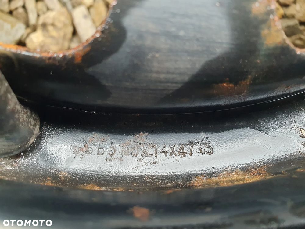 FORD FUSION ORYGINALNE KOŁO 14 DOJAZDOWE ZAPASOWE DOJAZDÓWKA 14" 4X108 BRIDGESTONE 175/65/R14 - 4