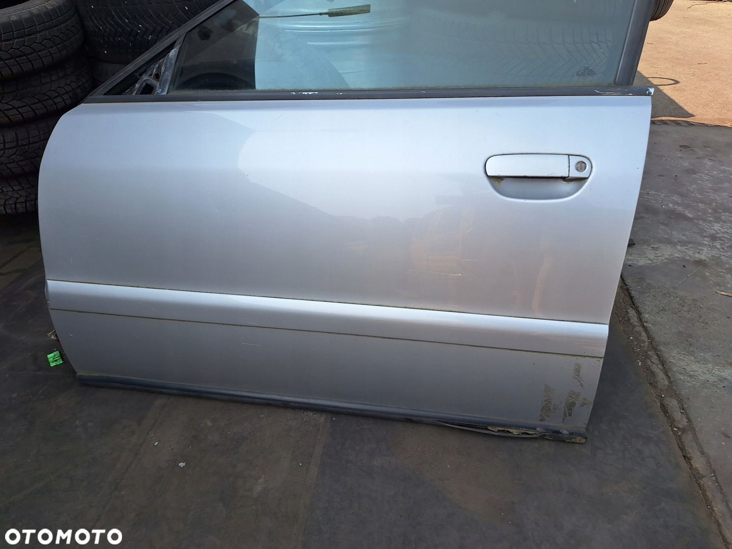 AUDI A4 B5 8D LIFT FL 8D5 8D2 99-01 PRZÓD TYŁ LEWE PRAWE SREBRNE DRZWI LY7W - 4