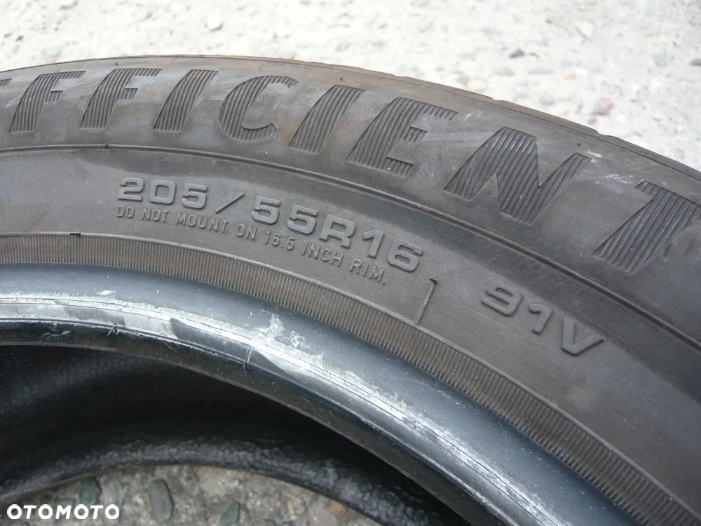 16” - GOOD YEAR - 205/55 , r16 cali - Letnie Opony Efficient Grip - stan BDB - GWARANCJA !! + możliwy MONTAZ !! - 4