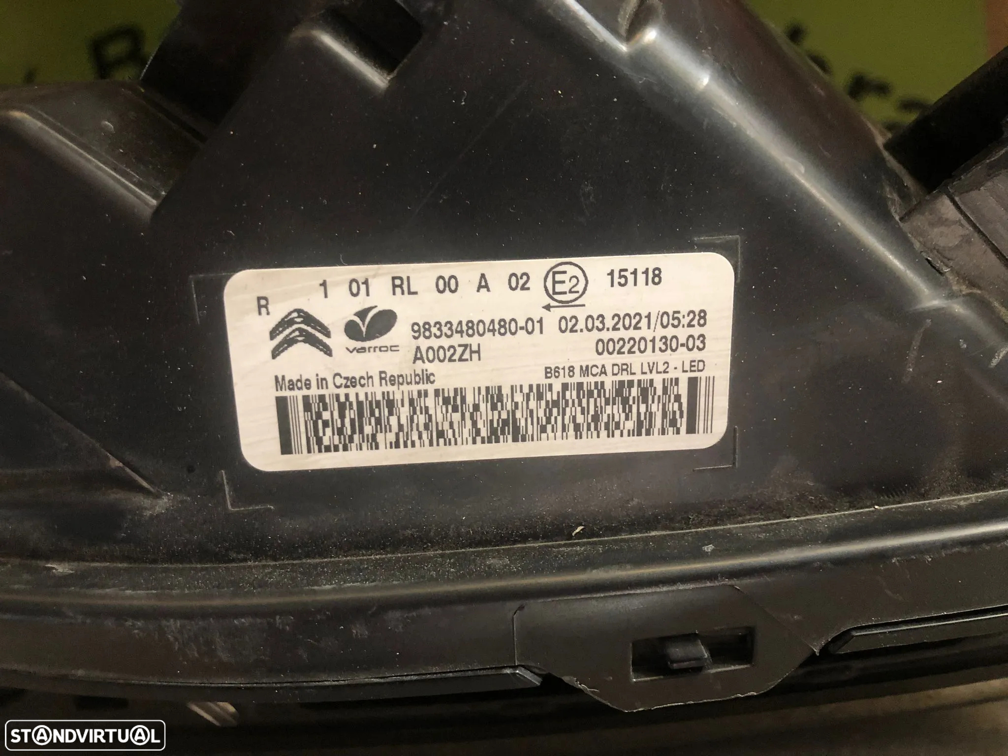 CITROEN C3 III FAROL LED DIRETO - FF578 - 5