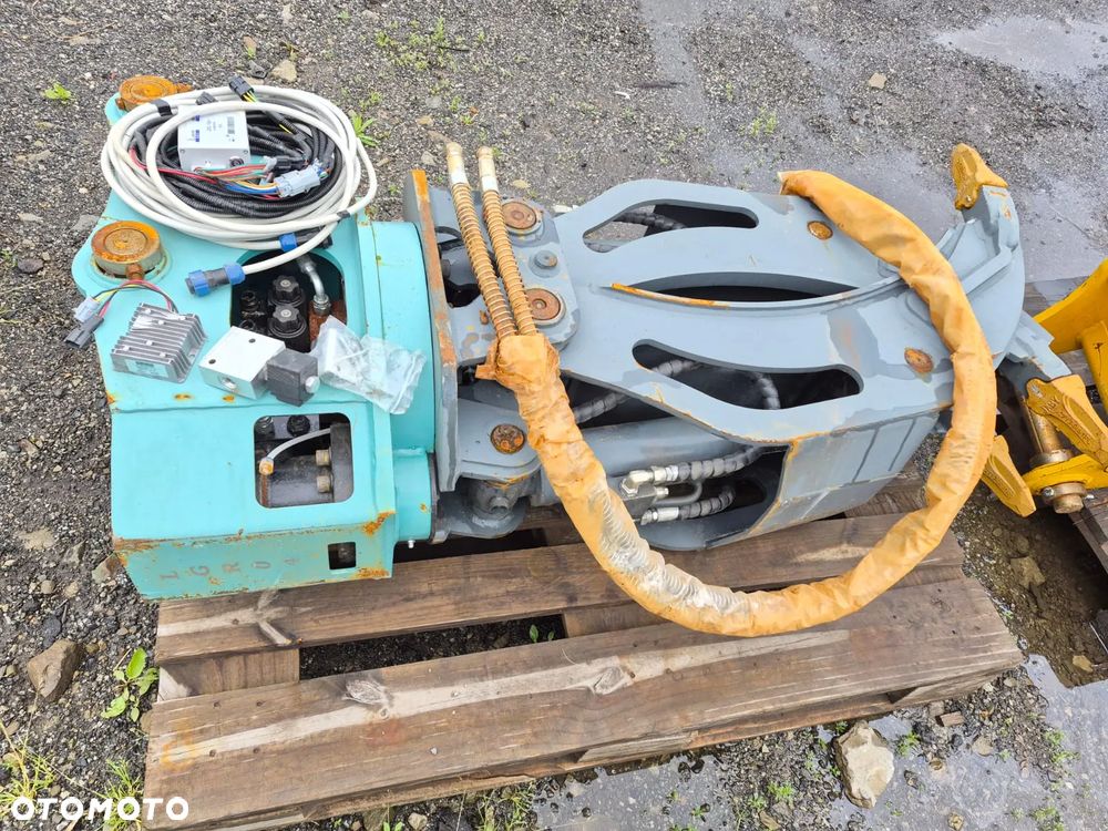 Chwytak hydrauliczny obrotowy sortujący wyburzeniowy kleszcze pięciopalczaste Toft 04G, 390kg NOWE!!! - 7