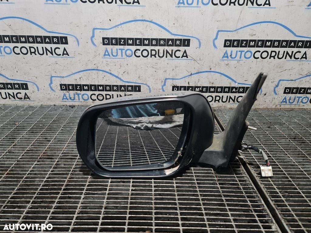 Oglinda stanga Suzuki Grand Vitara 2006 - 2012 4 Usi Negru (1308) Fara rabatare - 2