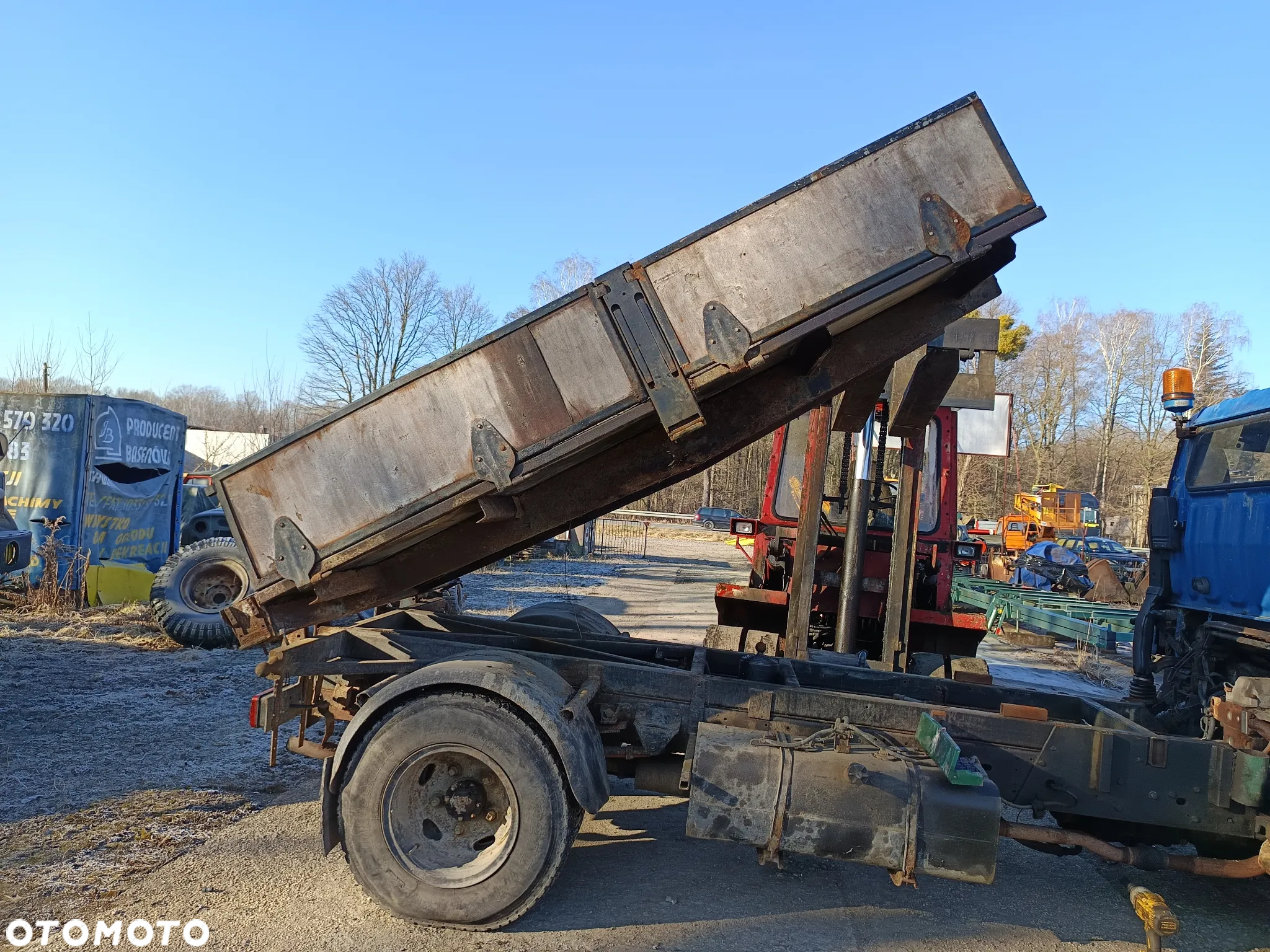 Zabudowa kiper wywrot wywrotka zabudowa 280cm siłownik 8skok - 3