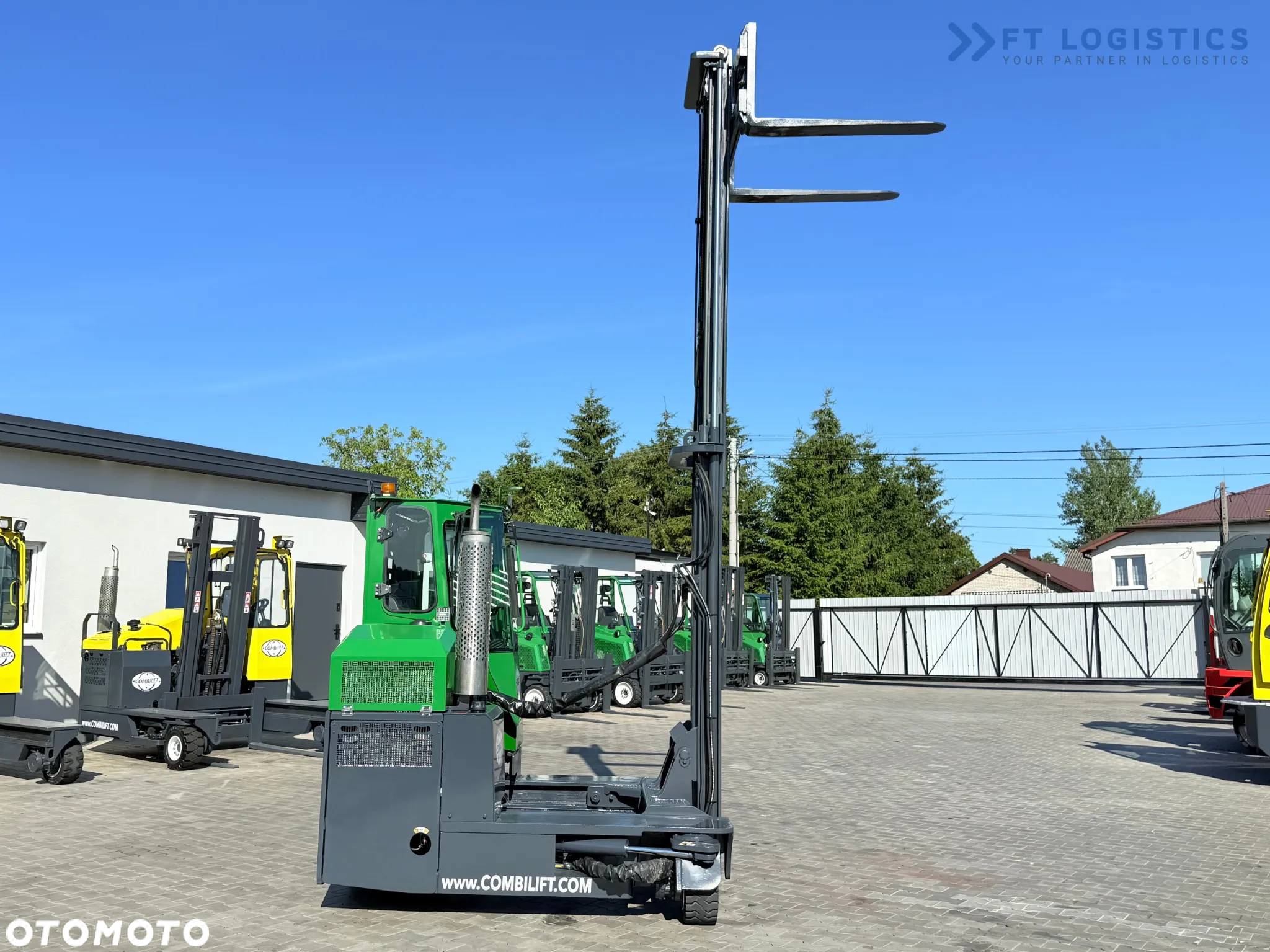 Combilift C3000 / DUPLEX - 4100MM / DIESEL / WOLNY SKOK / KABINA / JAK NOWY - 35