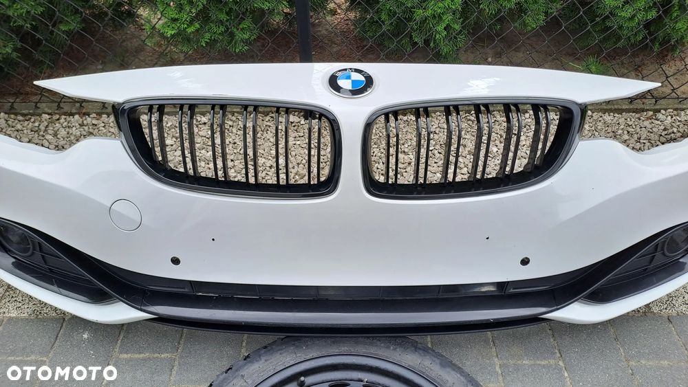 BMW F32 F33 F36 14-17 ZDERZAK PRZÓD PRZEDNI SPRYSKI PDC - 4