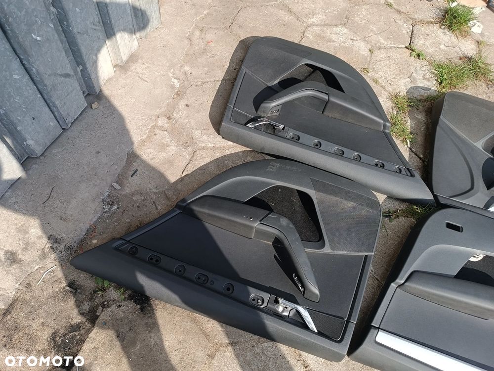 SKODA OCTAVIA III 13R BOCZKI DRZWI SKÓRA EUROPA KOMPLET LEWY PRZÓD PRAWY TYŁ KOMBI - 4