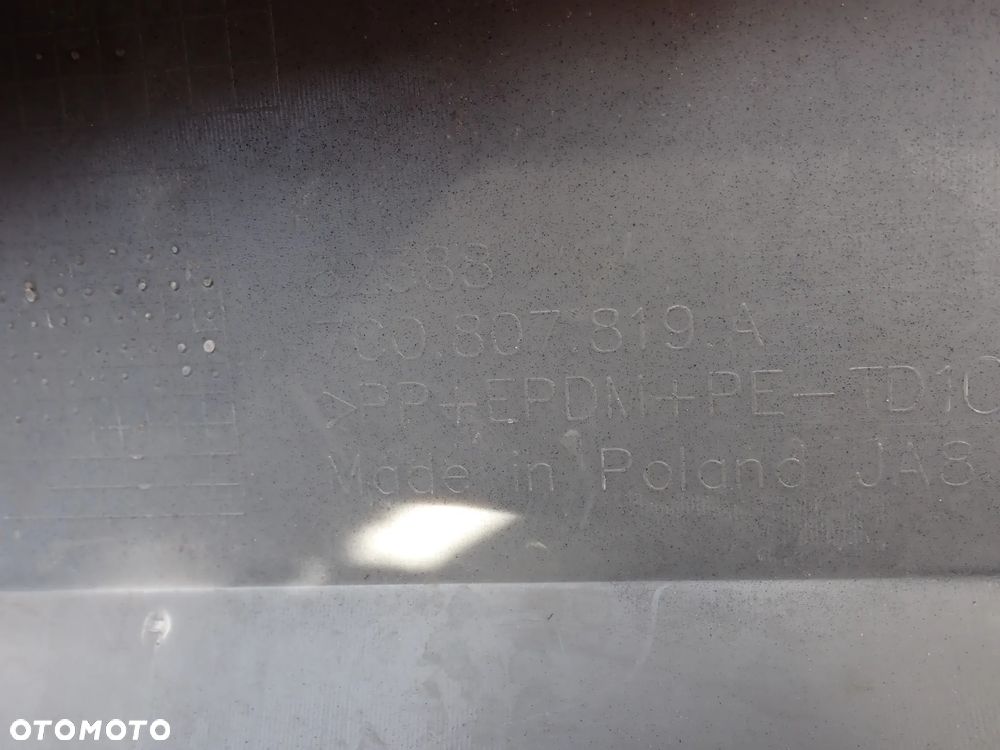 VOLKSWAGEN CRAFTER MAN TGE LISTWA ATRAPA ZDERZAK PRZÓD 7C0807819A - 7