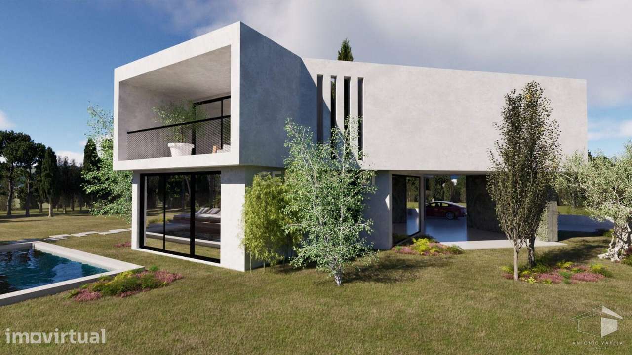 Moradia Moderna Isolada em Construção | Azeitão – Varzea - Grande imagem: 2/6