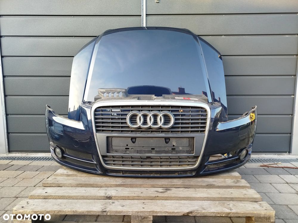 Audi A4 B7  maska plus zderzak Xenon  LZ5J lub LZ5A - 1