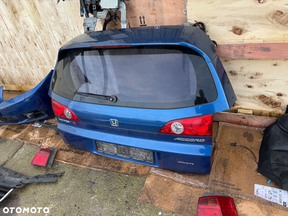 Honda accord niebieskie niebieski lampy tył przód w karoserii  drzwi prawe lewe przednie tylne przód tył błotnik prawy lewy maska lampy przednie tylne tył klapa tylnia klapa bagażnika - 14