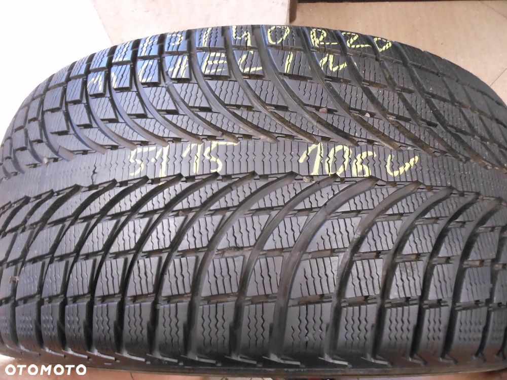 opona pojedyńcza 275/40r20 michelin latitude alpin la2 7,5mm zima - 1