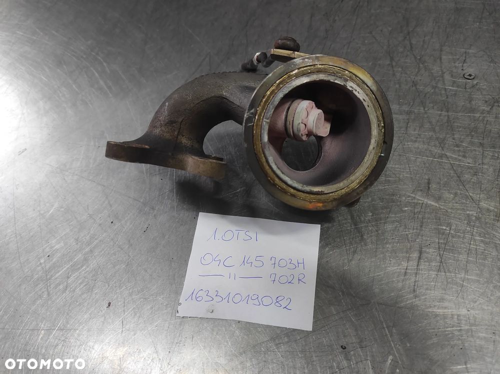 TURBO TURBINA TURBOSPRĘŻARKA DKR 1.0 TSI TFSI CIEPŁA STRONA ŻELIWO 04C145703H 04C145702R 16331019082 AUDI VW SEAT SKODA WYSYŁKA !!! - 2