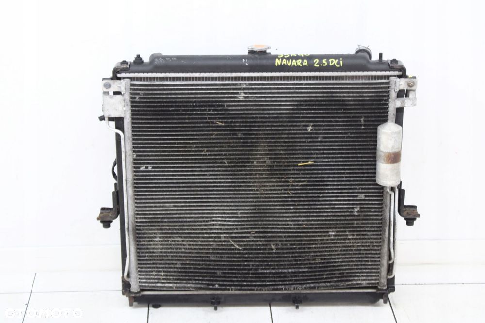 NISSAN NAVARA D40 PATHFINDER R51 05R- 2.5 DCI KOMPLET CHŁODNIC WENTYLATOR - 1
