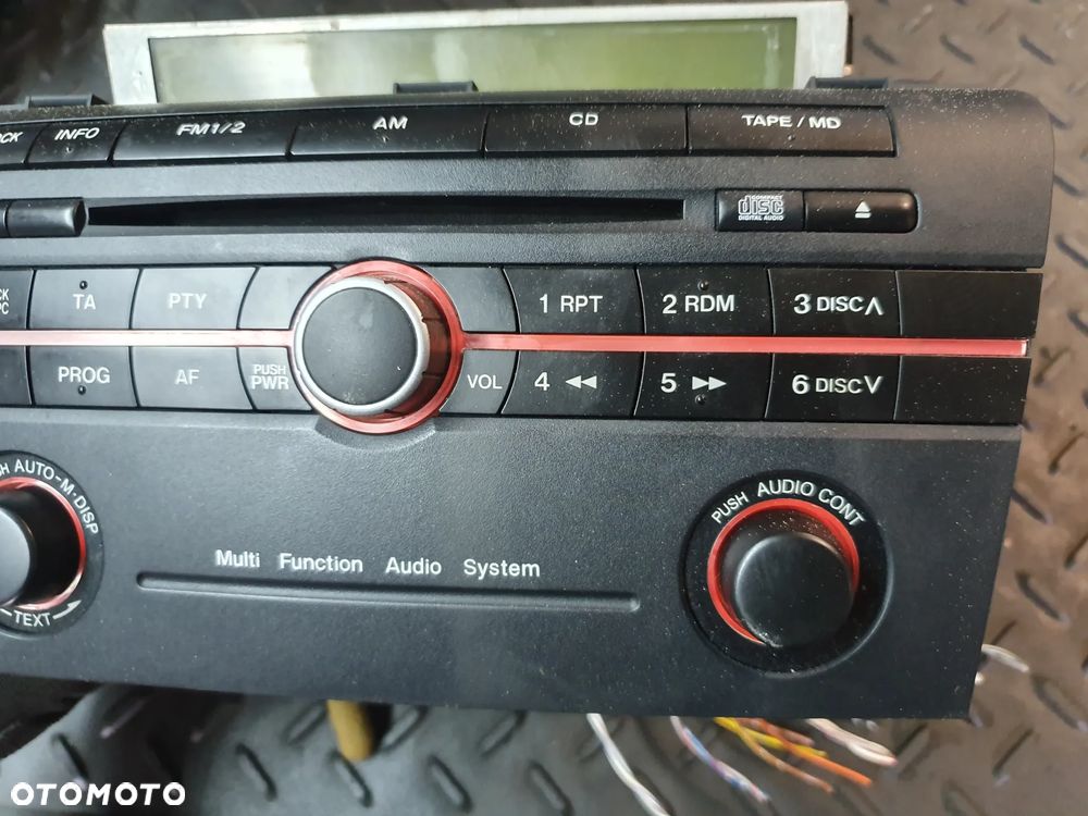 MAZDA 3 I BK 03-06 RADIO CD BP4M66950A RADIO SAMOCHODOWE - 3