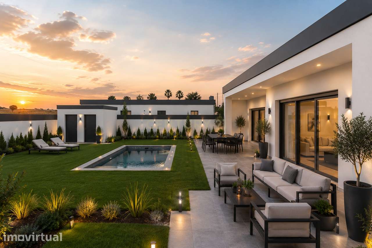 MORADIA T3 COM PISCINA E VISTA CAMPO - Grande imagem: 3/30