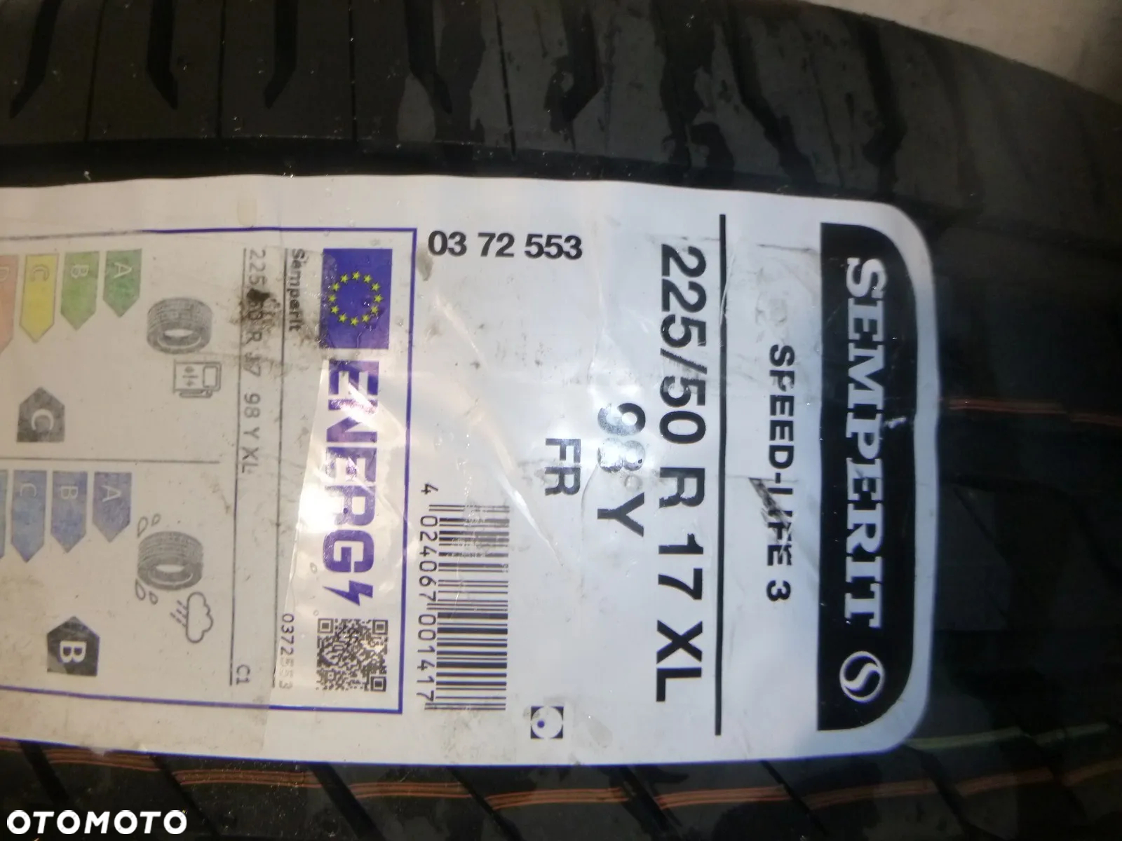 nowa opona letnia SEMPERIT SPEED-LIFE 3 225/50 R17 98 Y - 2