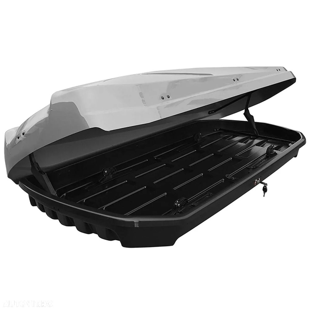 Cutie portbagaj Aleo Strike 440 Gri Lucios, Noua_emitem Factura & Garantie Dim 199x84x35 cm, Pret Importator - 6