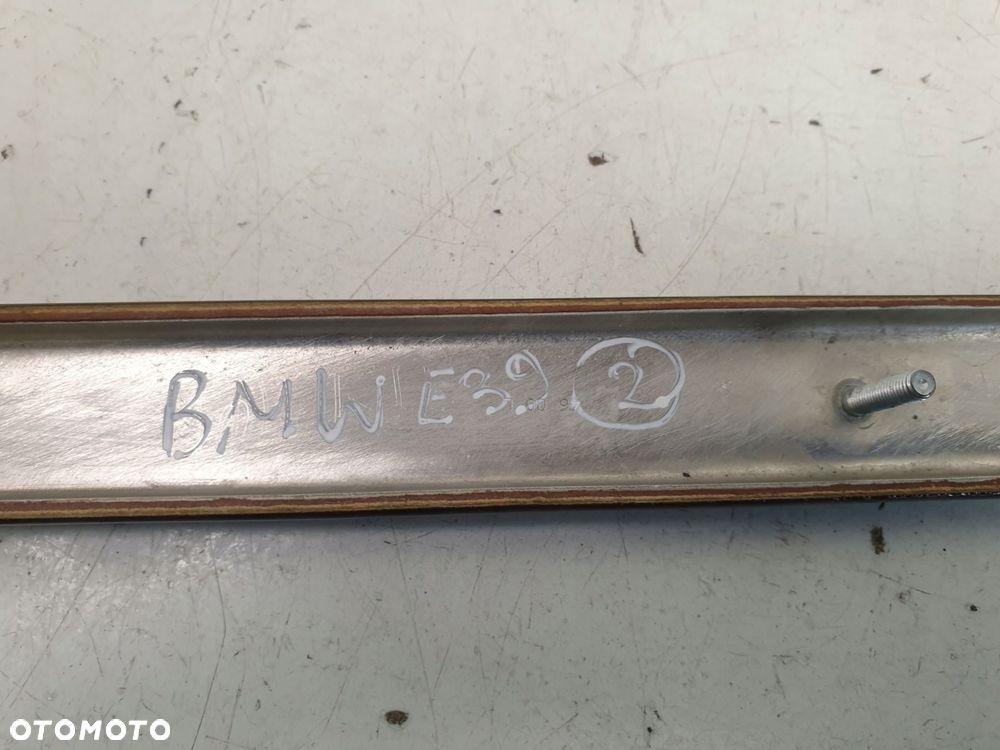BMW E39 LISTWA DRZWI dekor LEWY TYŁ TYLNA 8200713 - 12